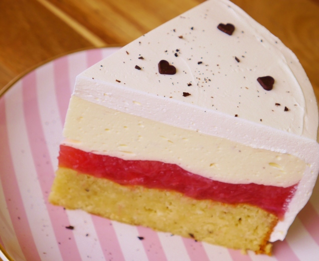 Rhabarber-Vanille-Torte